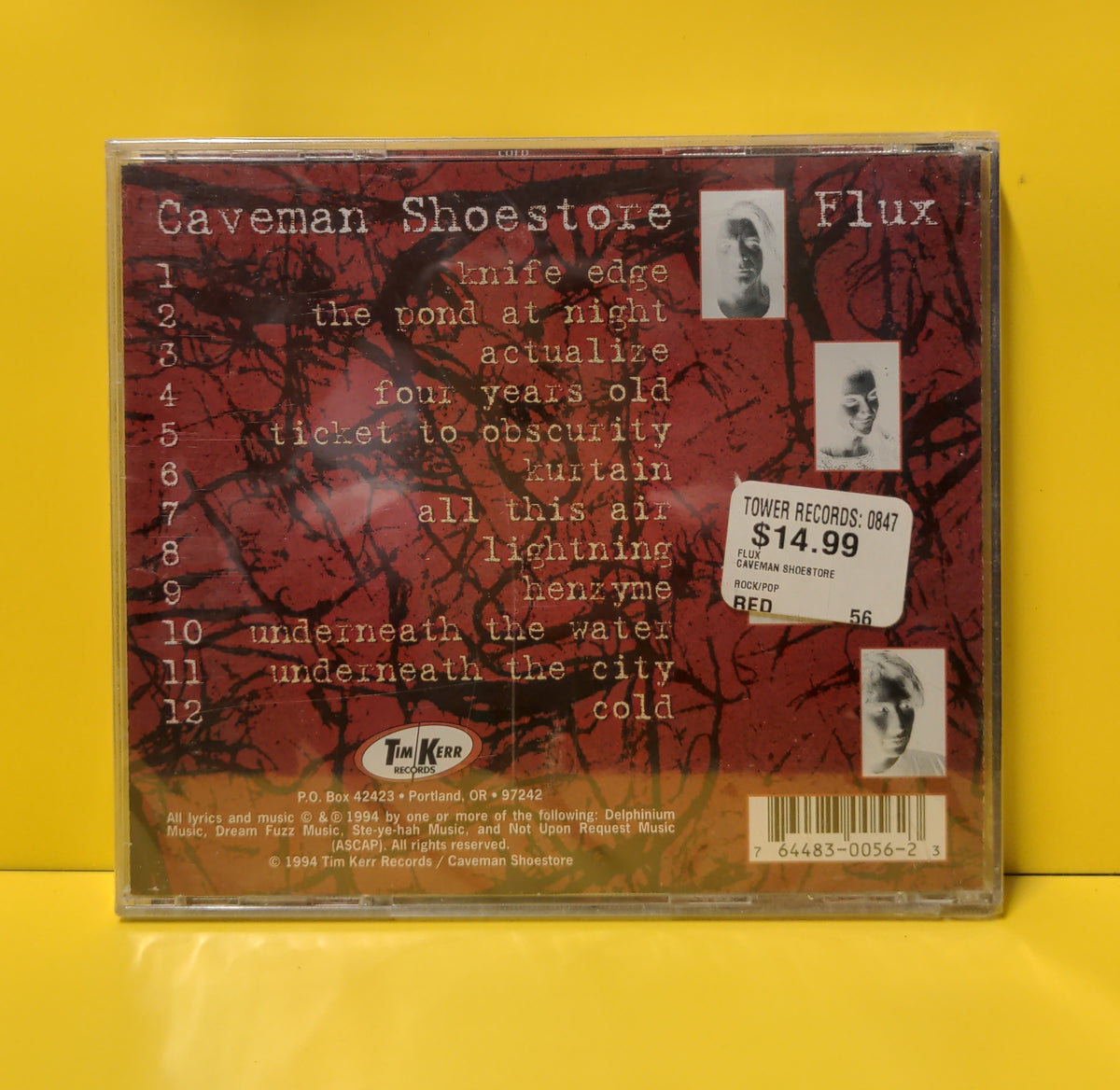 Caveman Shoestore - Flux - 1994 - TK93CD056 New - Sealed - CDs