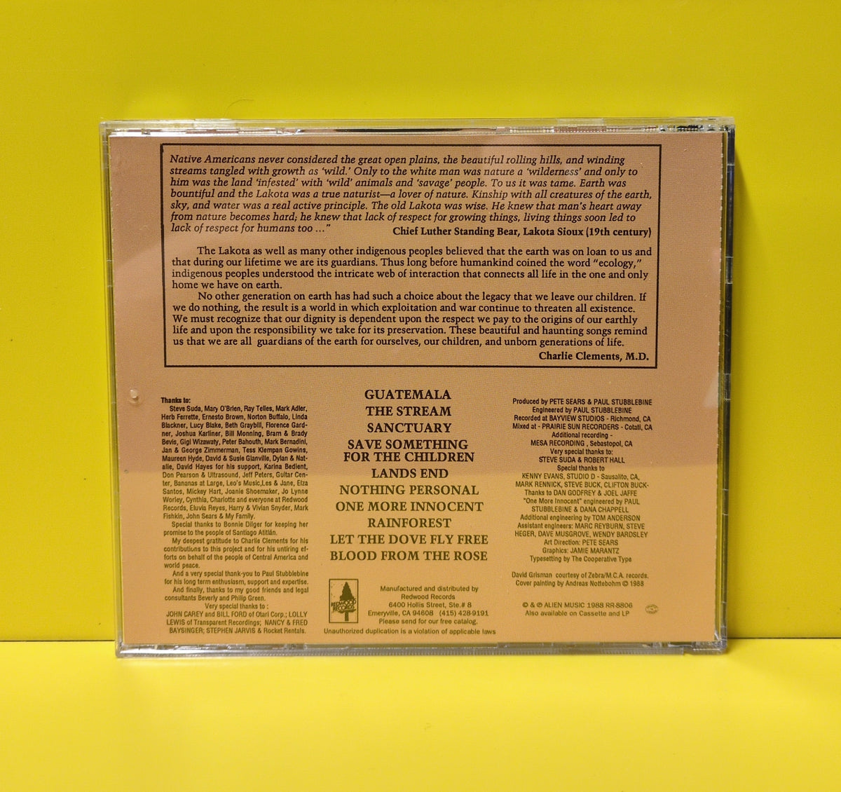 Pete Sears  - Watchfire - 1988 - RRCD 8806 Used - EX - CDs