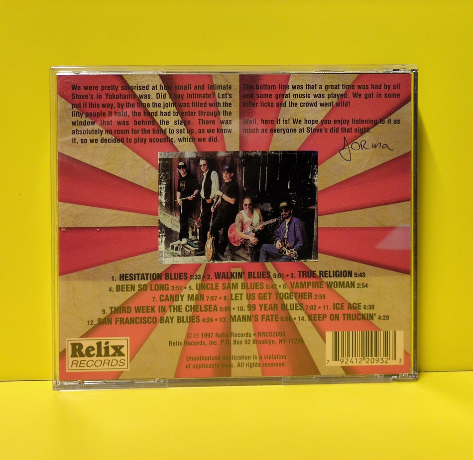 Hot Tuna - Live In Japan - 1998 - RRCD2093 Used - EX - CDs