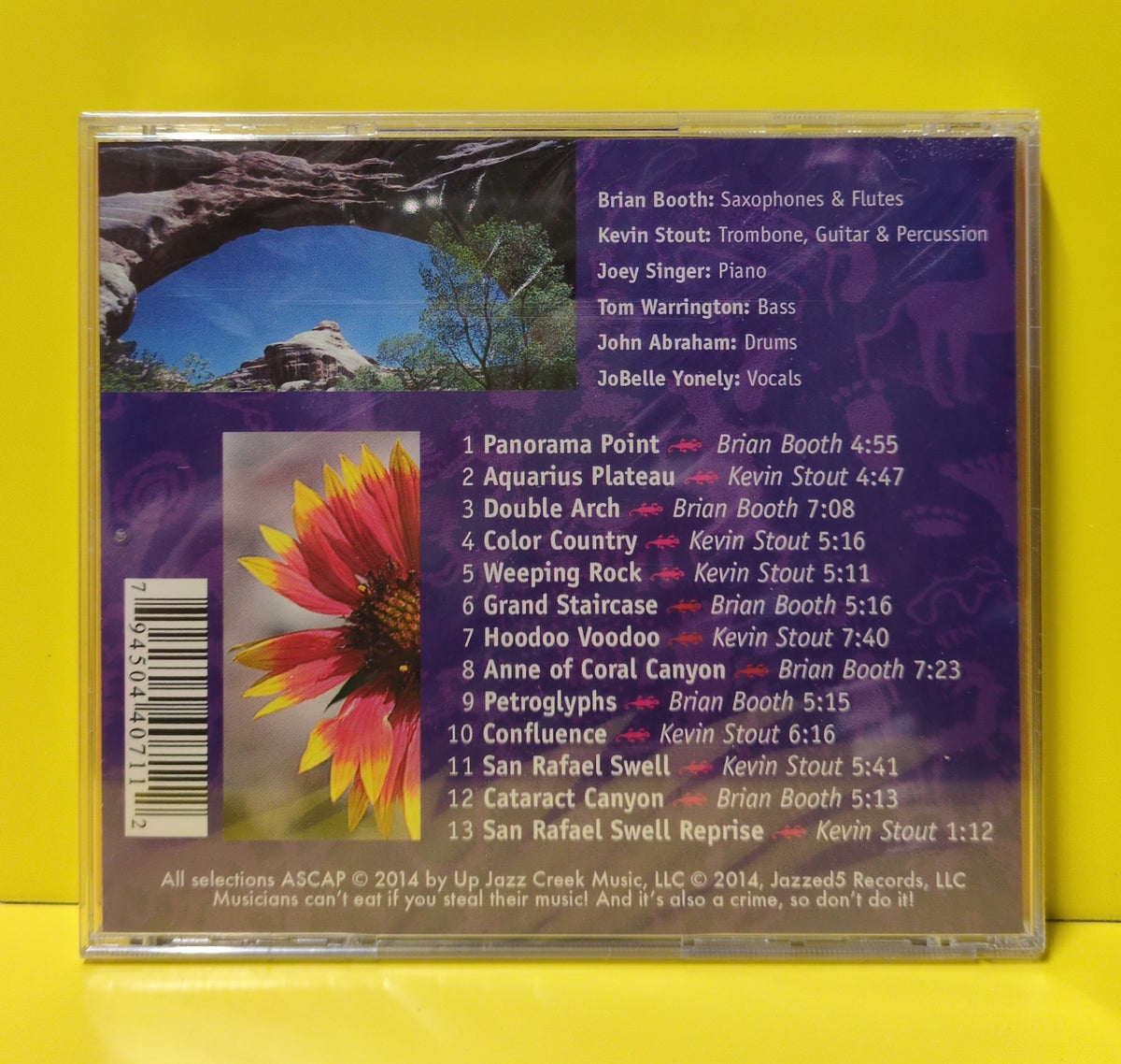 Kevin Stout & Brian Booth - Color Country  - 2014 - New - Sealed - CDs