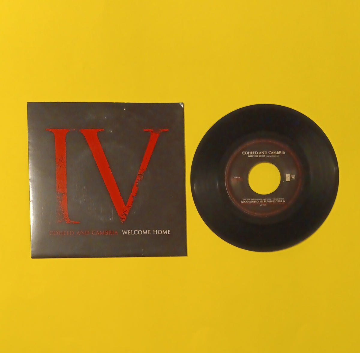 Coheed And Cambria - Welcome Home - 2005 - 38 80291 Used - EX - 7" Vinyl