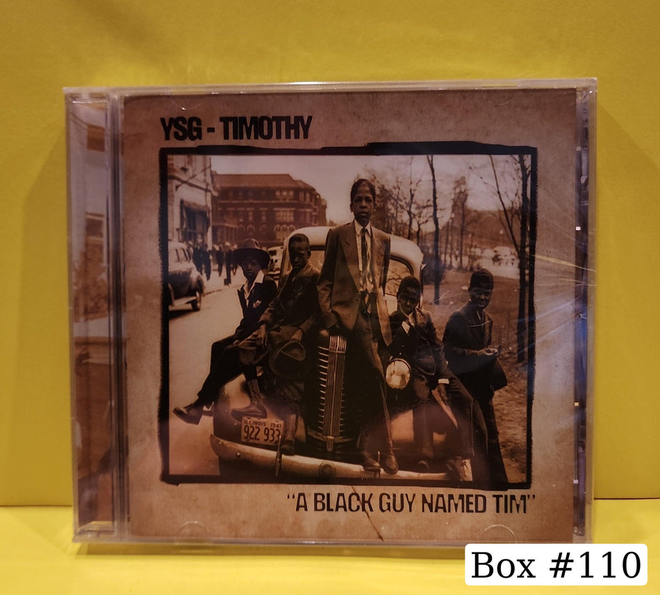 YSG-Timothy - A Black Guy Named Tim - 2005 - New - Sealed - CDs