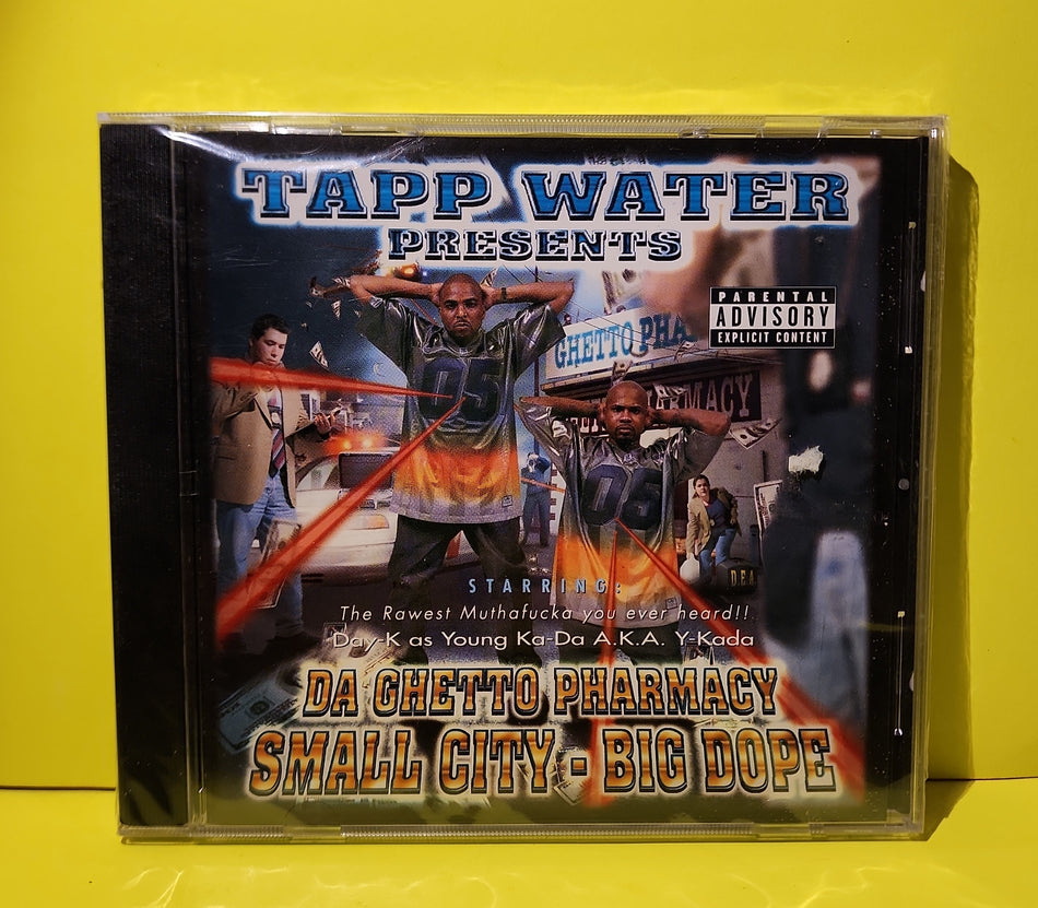 Tapp Water - Da Ghetto Pharmacy: Small City - 2000 - KHR-0021 New - Sealed - CDs