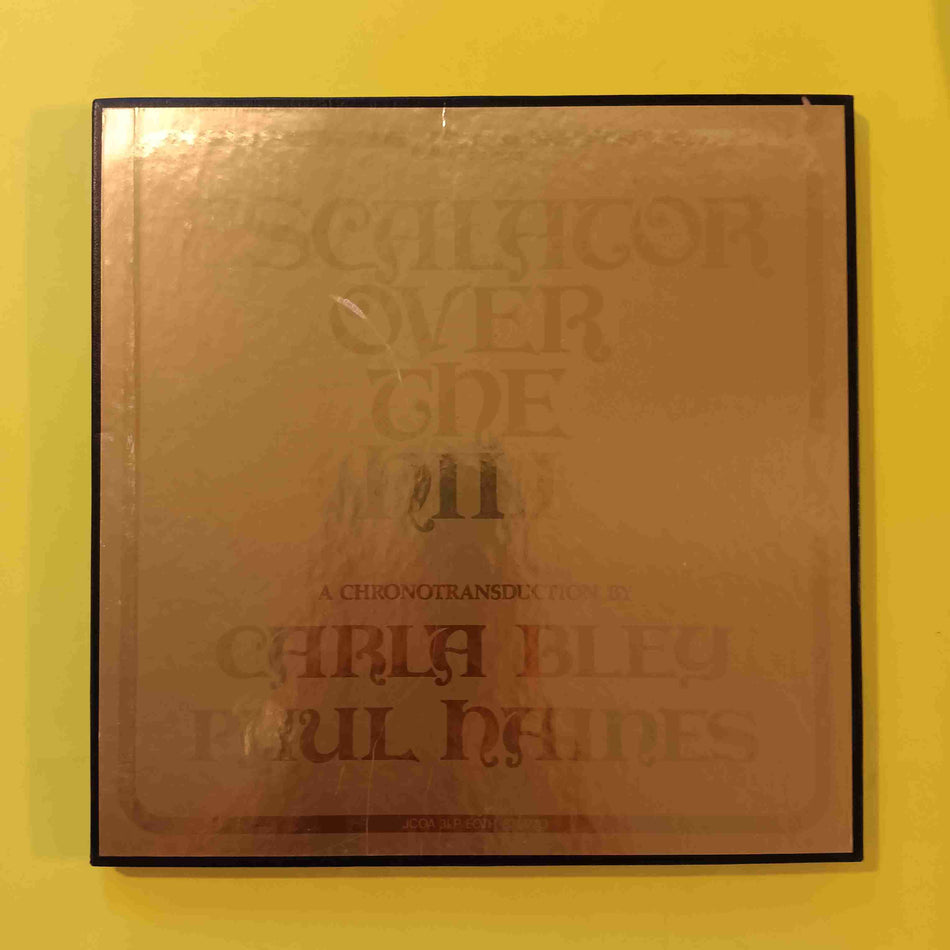 Carla Bley / Paul Hines - Escalator Over the Hill AUTOGRAPHED 3LP - 1971 - 3LP-EOTH Used - EX - Vinyl