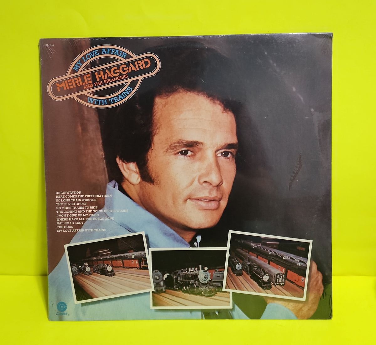 Merle Haggard and The Strangers - My Love Affair With Trains - 1976 - ST-11544 New - Sealed - Vinyl
