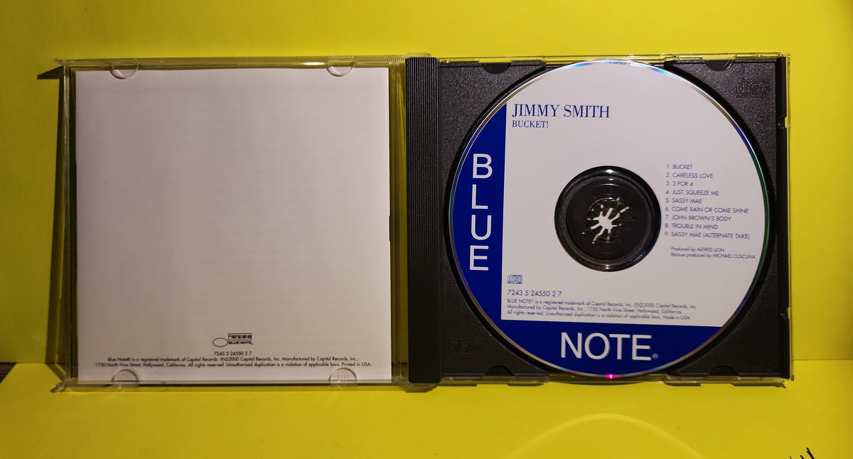 Jimmy Smith - Bucket! - 2000 - 7243 5 24550 2 7 Used - VG++ - CDs