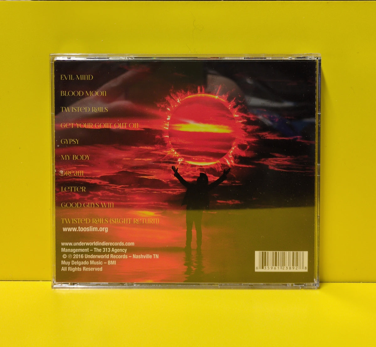 Too Slim And The Taildraggers - Blood Moon - 2016 - UND0025 Used - EX - CDs