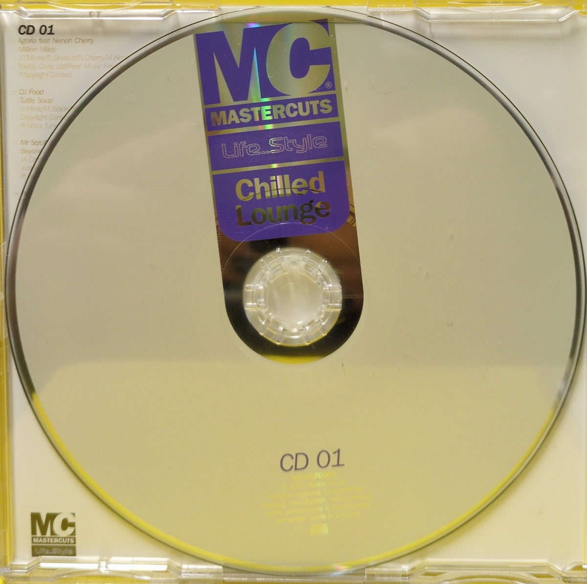 Various - Mastercuts Life..Style Chilled Lounge - 2007 - MCUTLFCD05 Used - EX - 3xCD Box Set