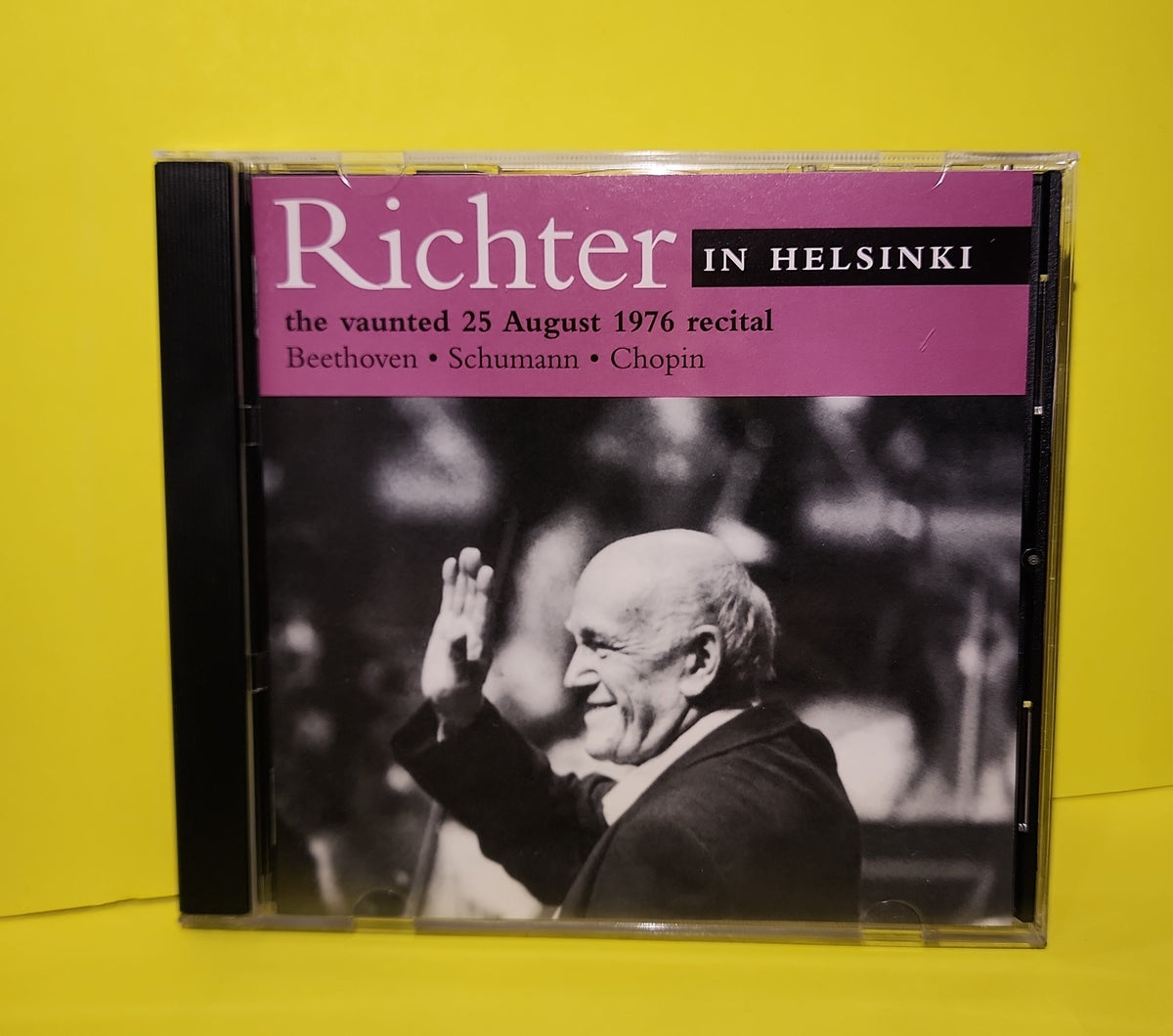 Sviatoslav Richter, Ludwig van Beethoven, Robert Schumann, Frédéric Chopin - Richter in Helsinki: the vaunted 25 August 1976 recital - 1998 - CD-1020 Used - EX - CDs