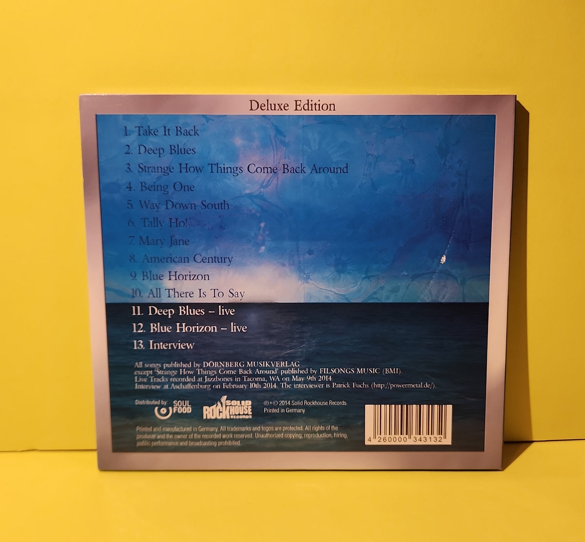 Wishbone Ash - Blue Horizon - 2014 - SRR 200152 Used - EX - CDs