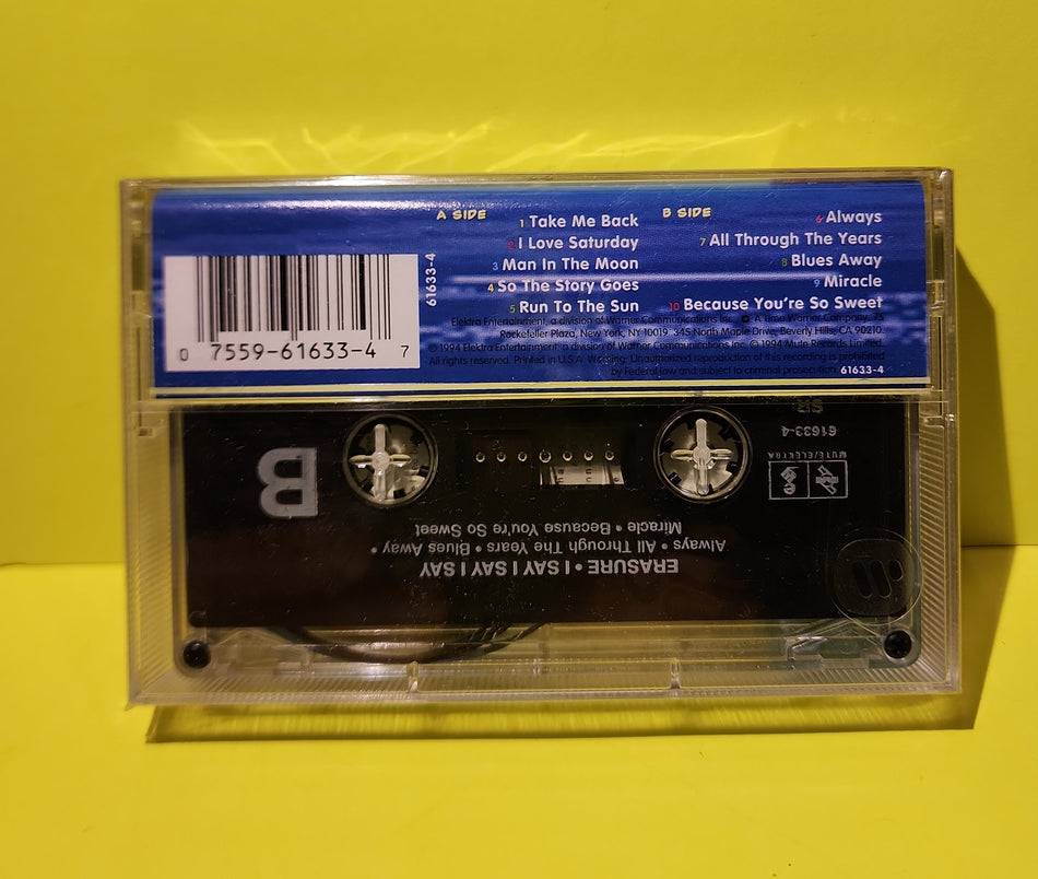 Erasure - I Say I Say I Say - 1994 - 61633-4 New - Sealed - Cassettes