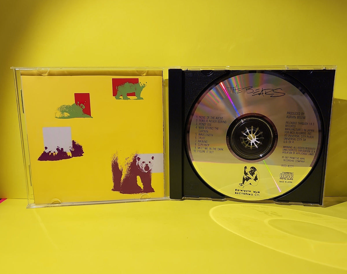 The Bears - The Bears - 1987 - IRSD-42011 Used - EX - CDs