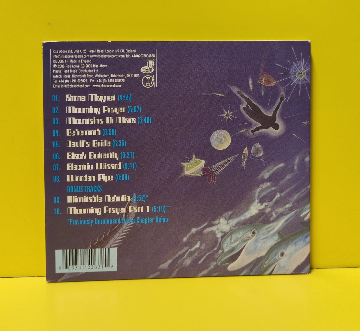 Electric Wizard - Electric Wizard - RISECD071 Used - VG++ - CDs - Reissue - Remastered - Digipak