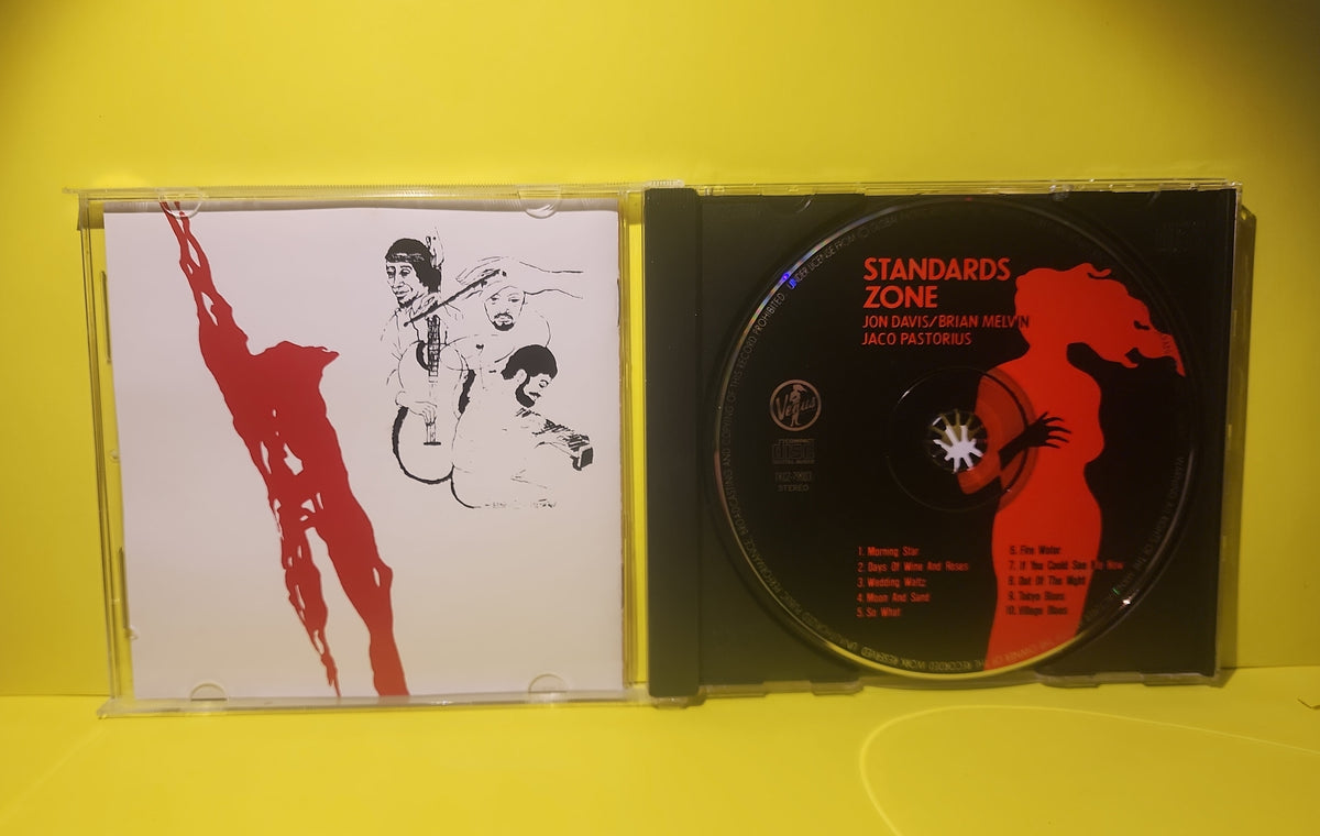 The Brian Melvin Trio / Jaco Pastorius and John Davis - Standards Zone  - 1993 - TKCZ-79003 Used - NM - CDs