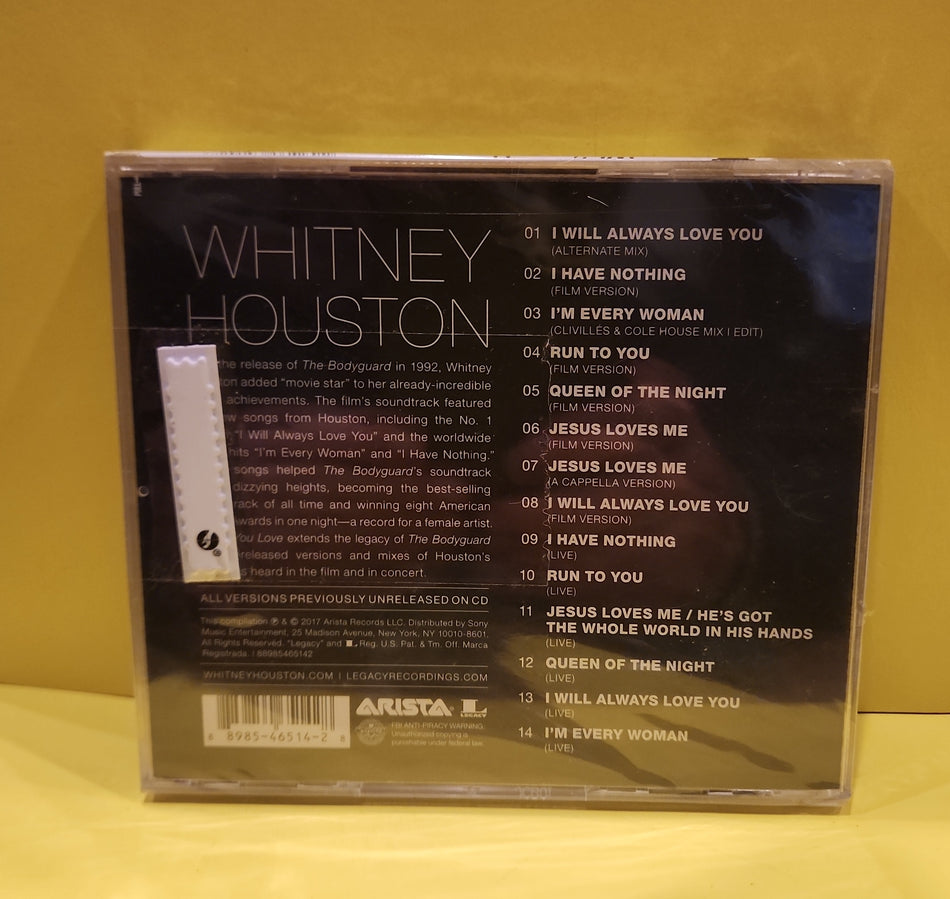 Whitney Houston - I Wish You Love: More From The Bodyguard - 2017 - 88985465142 New - Sealed - CDs