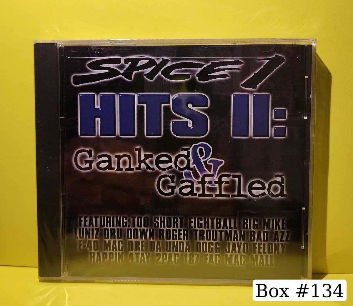 Spice 1 - Hits II - Ganked & Gaffled - 2001 - 688874018729 New - Sealed - CDs