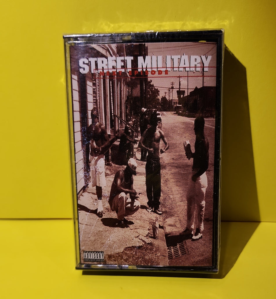 Street Military - Next Episode - 1995 - BBR 4136 4 New - Sealed - cassettes