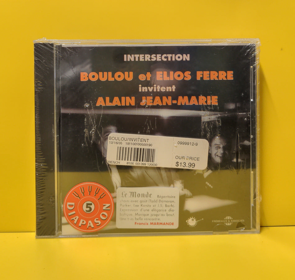 Boulou Et Elios Ferre Invitent Alain Jean-Marie - Intersection - 2002 - LLL306 New - Sealed - CDs