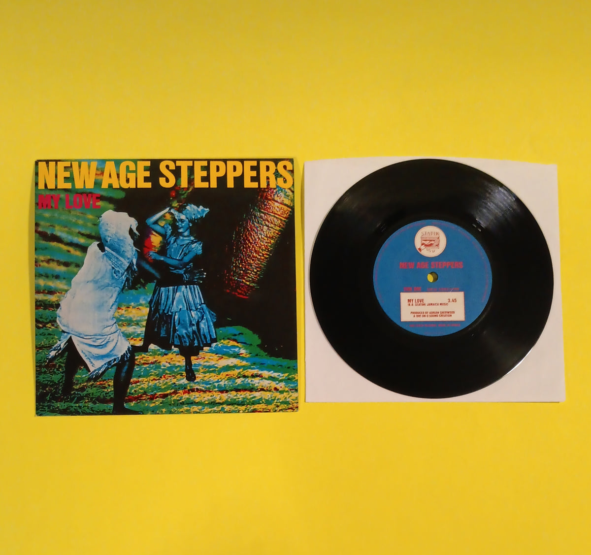 New Age Steppers - My Love / I Scream (UK 7") - 1981 - STAT 6 Used - EX - Vinyl