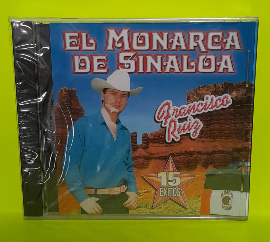 Francisco Ruiz - El Monarca De Sinaloa 15 Exitos - 2000 - New - Sealed - CDs