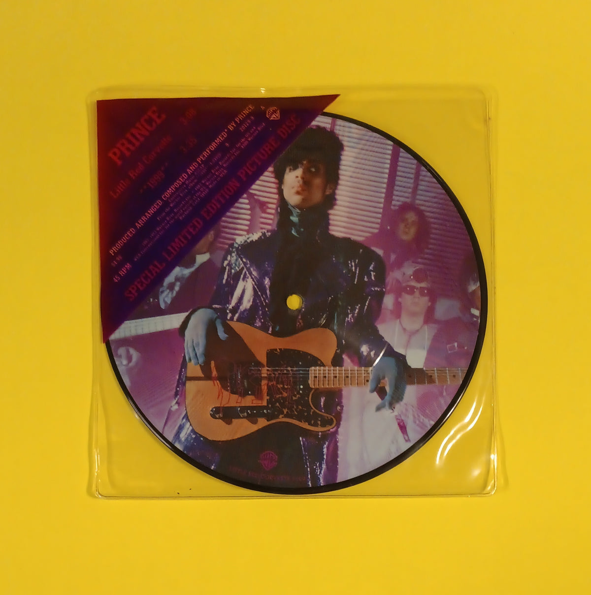 Prince - Little Red Corvette / 1999 (Original 7" Pic Disc) - 1983 - 9 20129-0 Used - VG++ - Vinyl
