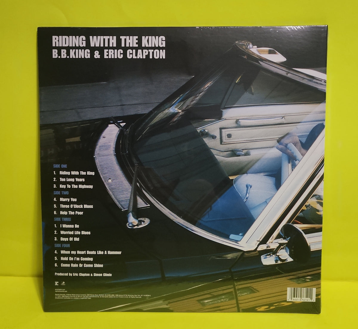 B.B. King & Eric Clapton - Riding With The King - 2014 - 9 47612-1 New - Sealed - Vinyl