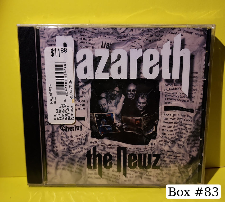 Nazareth (2) - The Newz - 2008 - DEMUS 004 New - Sealed - CDs