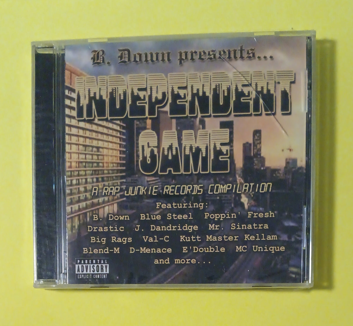 B. Down - Presents... Independent Game - 2001 - RAP3068 New - Sealed - CDs
