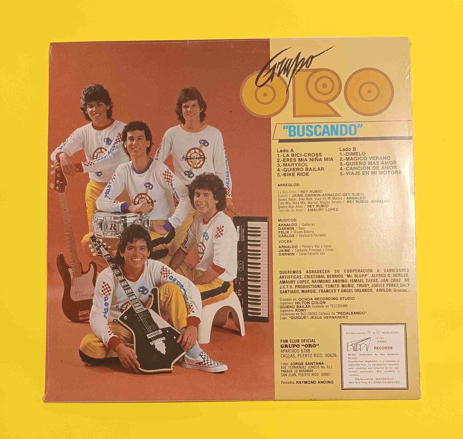 Grupo Oro  - Buscando - K-745 New - Sealed - Vinyl