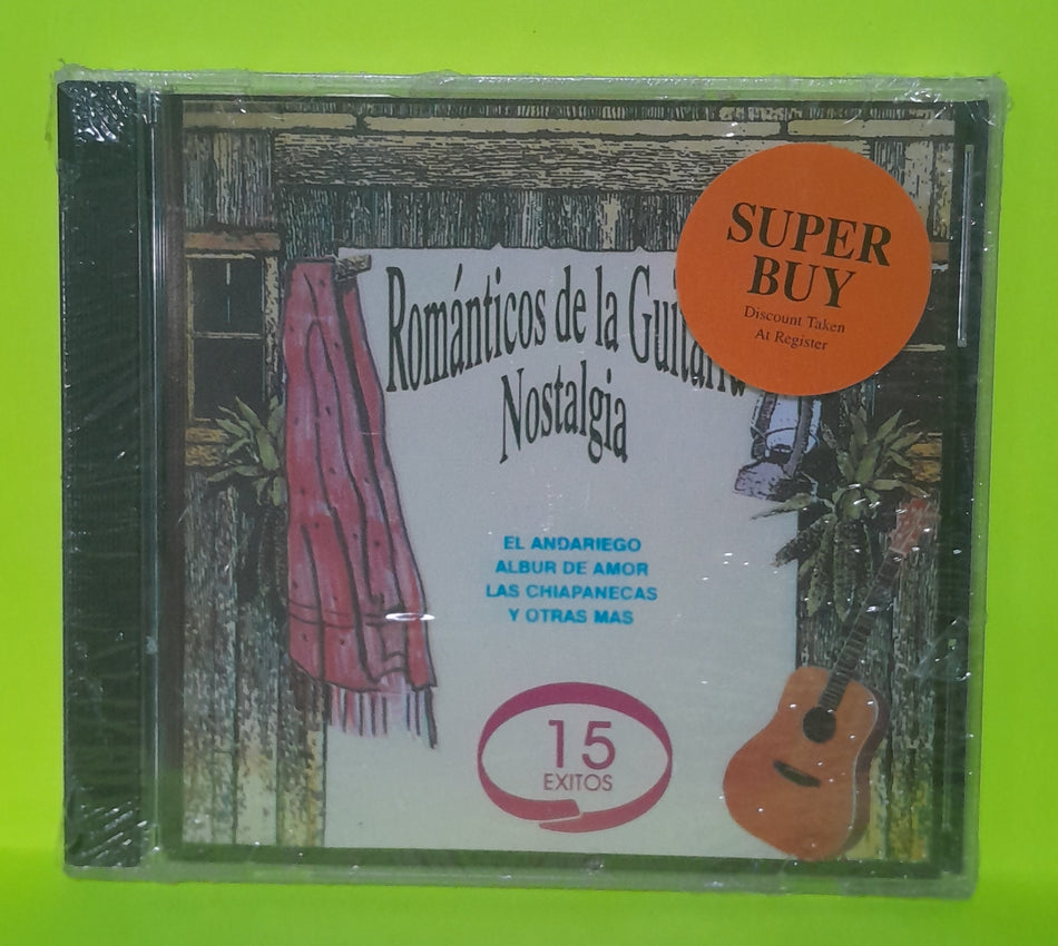 Romanticos De La Guitarra - Romanticos De La Guitarra Nostalgia - 1994 - MCD 10176 New - Sealed - CDs