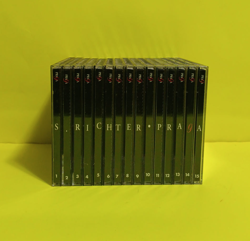 Sviatoslav Richter - In Prague 15 CD Box Set (No Box) - 1995 - CMX 354001.15 Used - EX - CDs