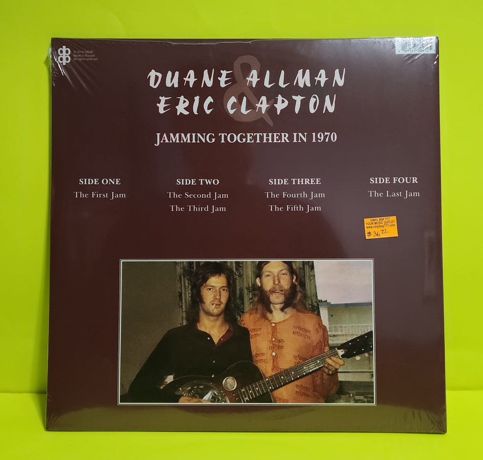 Duane Allman & Eric Clapton - Jamming Together In 1970 - 2019 - DBQP12 New - Sealed - Vinyl