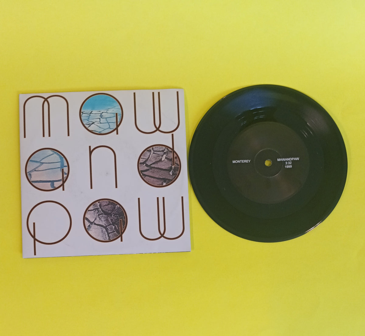 MawAndPaw - Monterey / Ballad of One Thing or Another 7" - 1999 - Used - EX - Vinyl