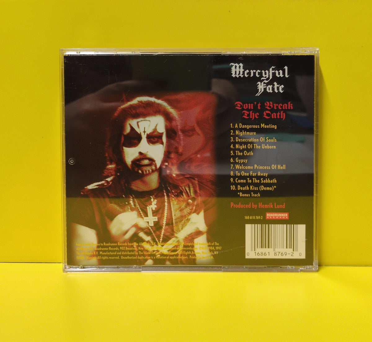 Mercyful Fate - Don't Break The Oath - 1997 - 168 618 769-2 Used - VG++ - CDs - Reissue - Remastered