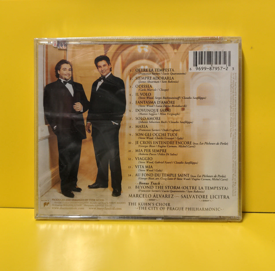 Marcelo Álvarez, Salvatore Licitra - Duetto - 2003 - SK 90384 New - Sealed - CDs