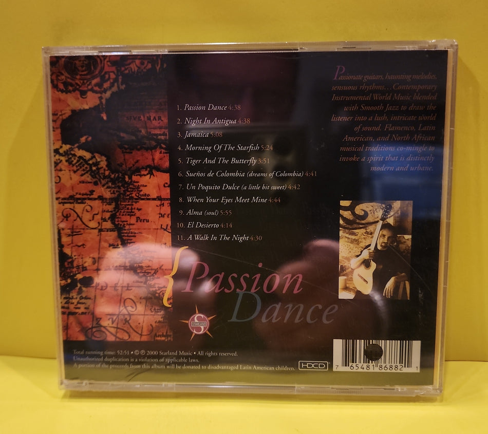 Tomas Michaud - Passion Dance - 2000 - STAR0032 New - Sealed - CDs