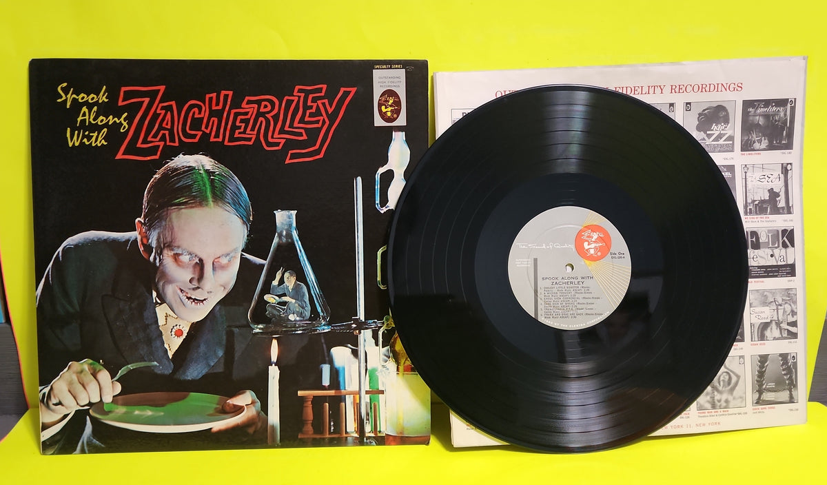 Zacherley - Spook Along With Zacherley - 1960 - EKL-190 Used - EX - Vinyl
