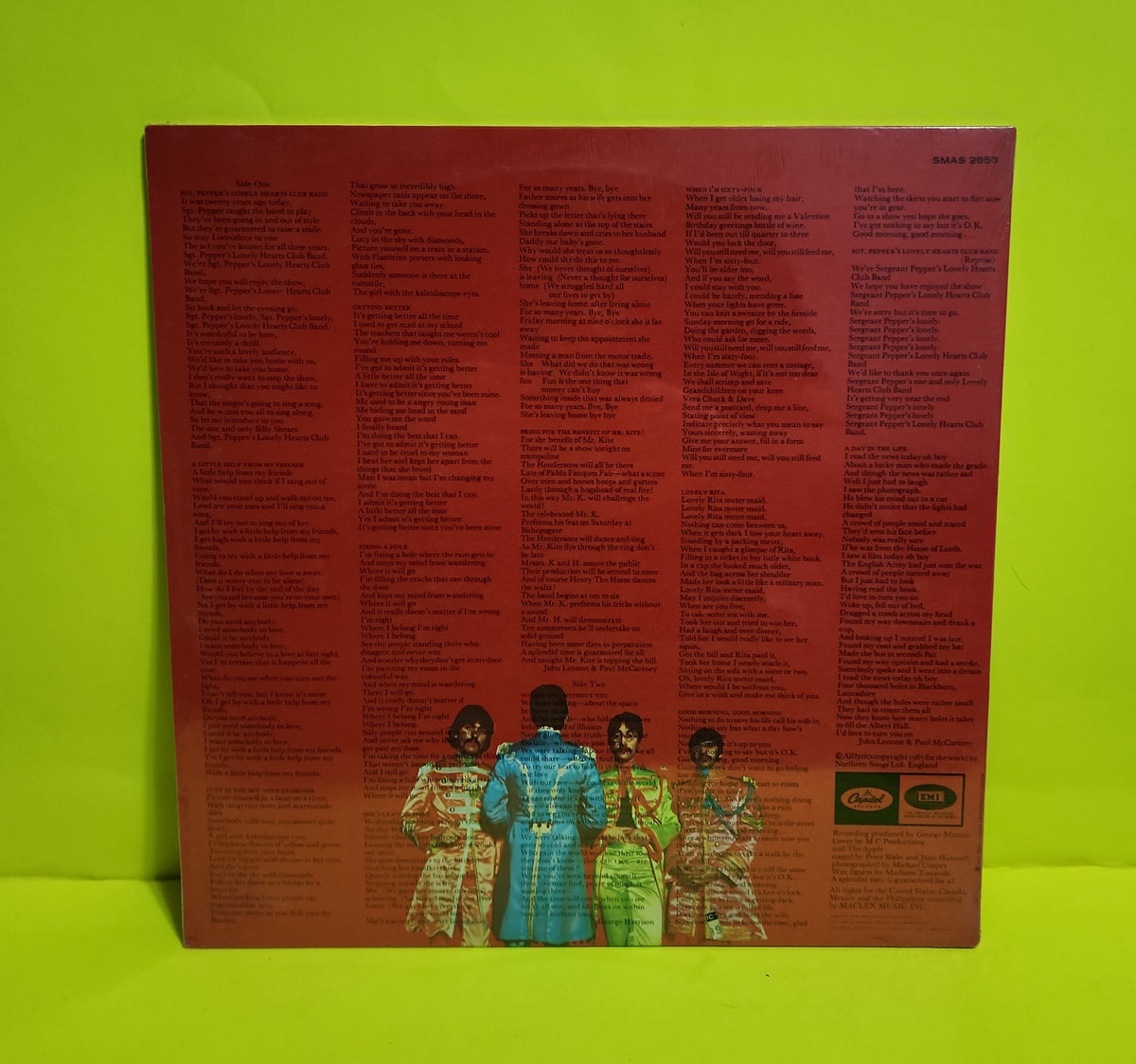 The Beatles  - Sgt. Pepper's Lonely Hearts Club Band. - 1973 - SMAS-2653 New - Sealed - Vinyl