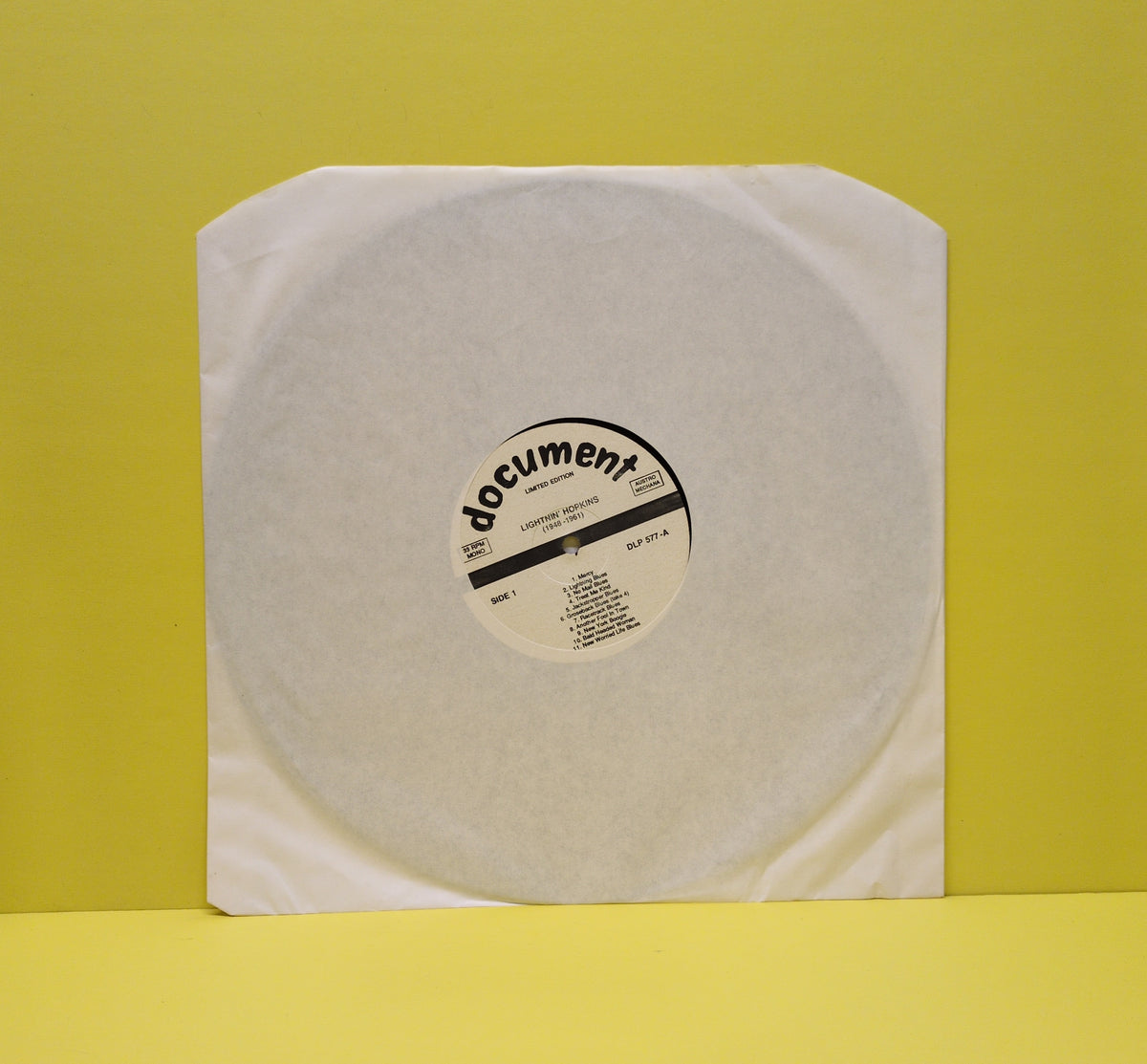 Lightnin' Hopkins - 1948-1961 - 1989 - DLP 577 Used - VG++ - Vinyl - Limited Edition