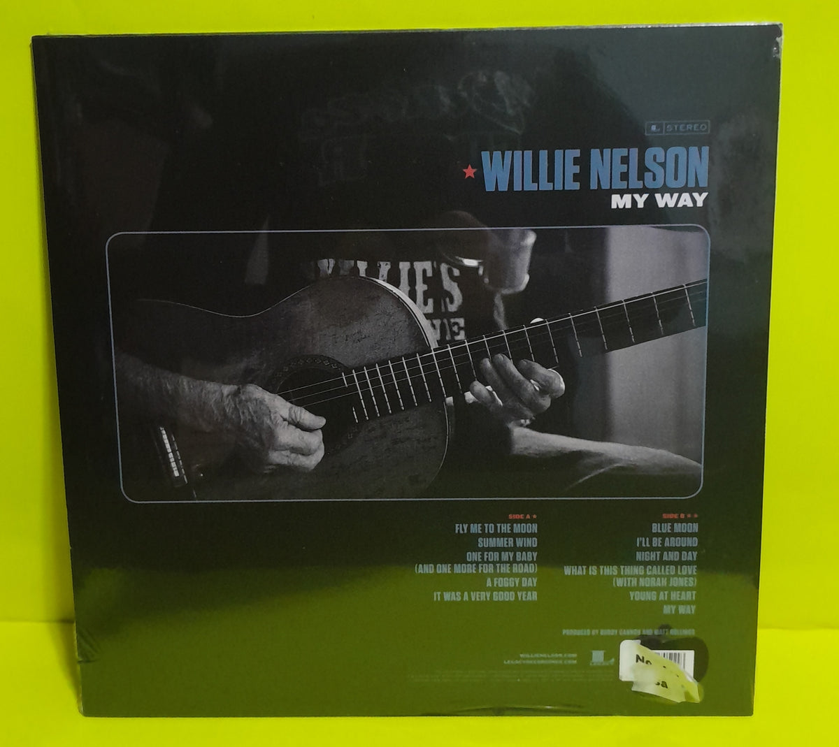 Willie Nelson - My Way - 2018 - 19075870511 New - Sealed - Vinyl