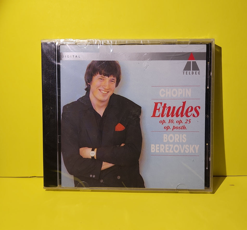 Chopin, Boris Berezovsky - Etudes - 1991 - 9031-73129-2 New - Sealed - CDs