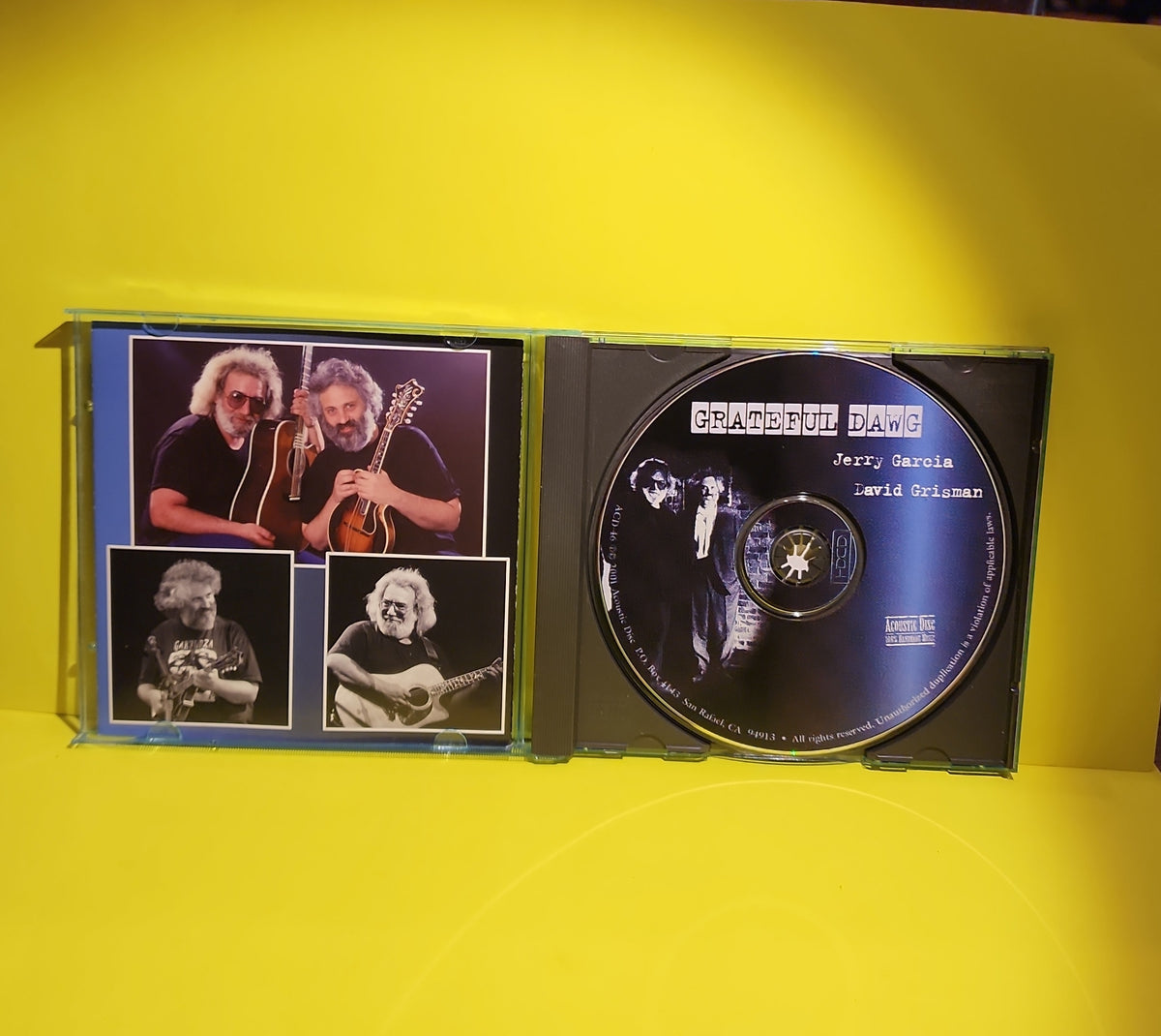 Jerry Garcia, David Grisman - Grateful Dawg  (The Original Motion Picture Soundtrack) - 2001 - ACD-46 Used - EX - CDs