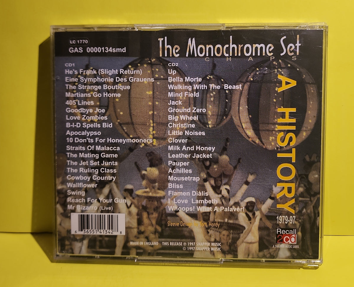 The Monochrome Set - Chaps - 1997 - SMDCD 134 Used - EX - CDs