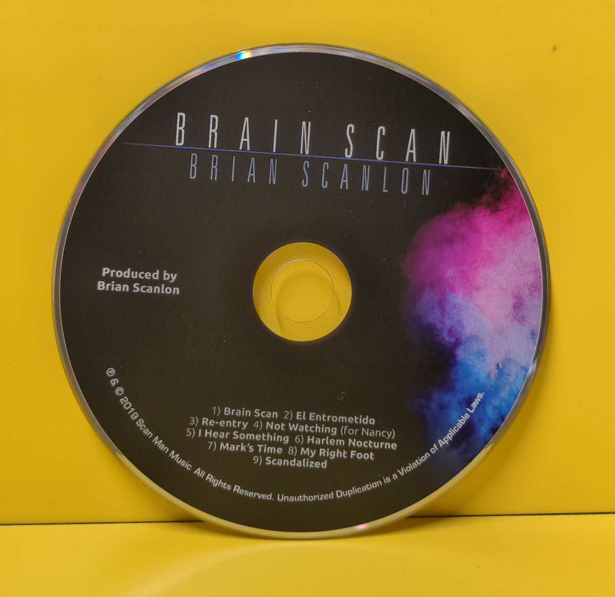 Brian Scanlon - Brain Scan - 2019 - Used - EX - CDs