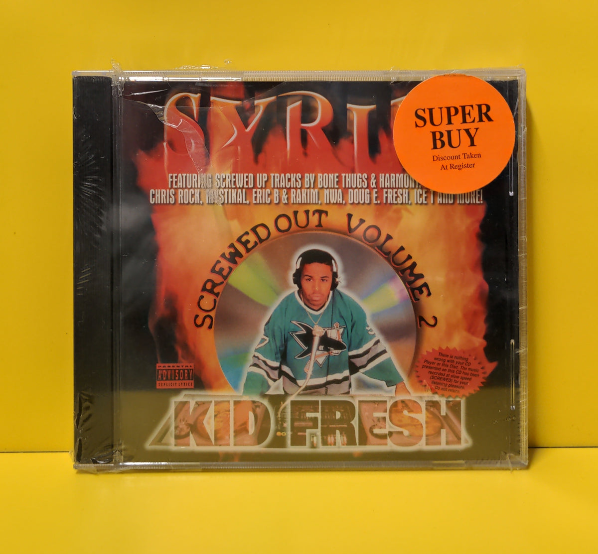 Kid Fresh - Syrup: Screwed Out Volume 2 - 1999 - 72641-2 New - Sealed - CDs