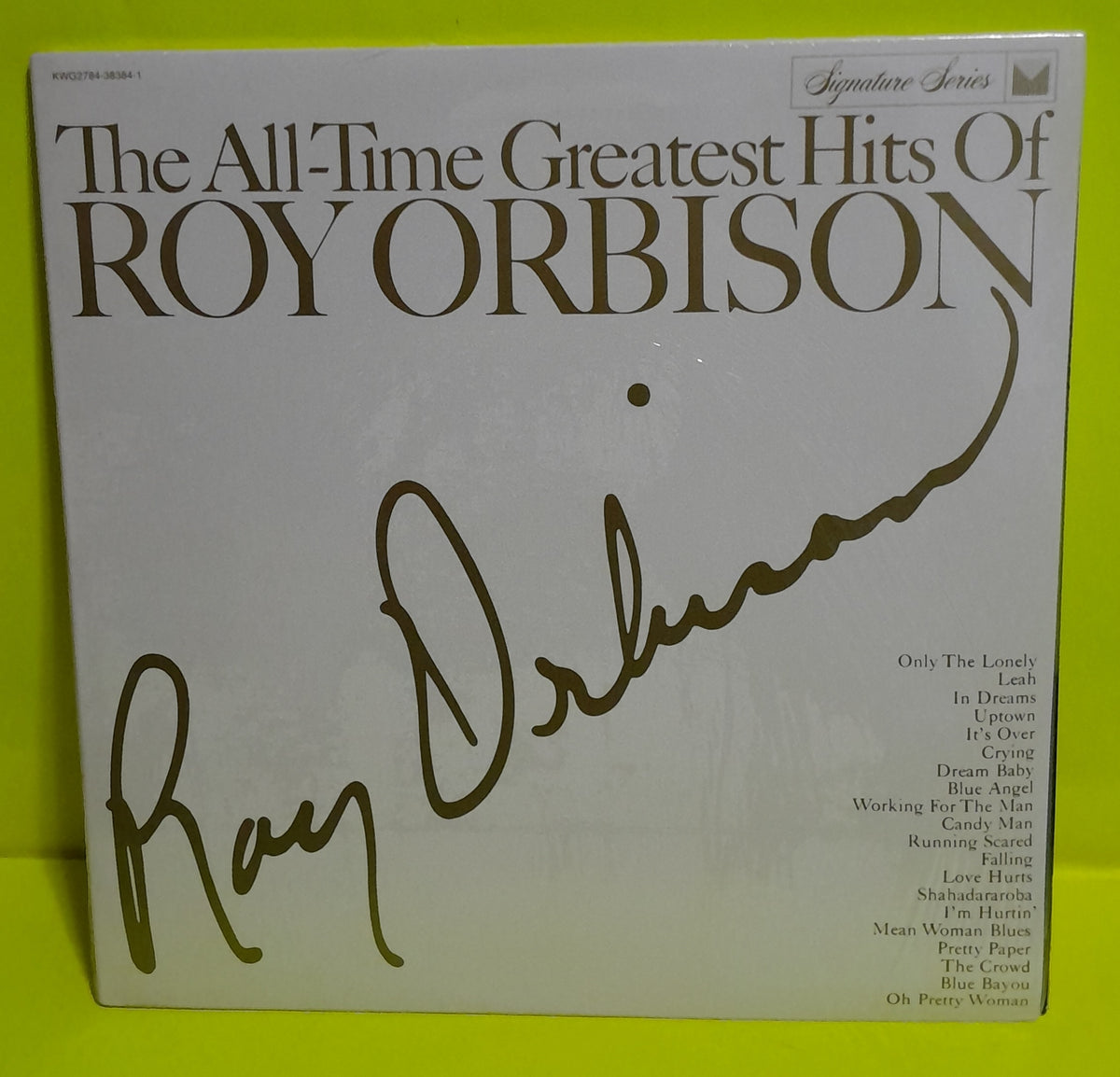 Roy Orbison - The All-Time Greatest Hits Of Roy Orbison - 1982 - KWG38384 New - Sealed - Vinyl