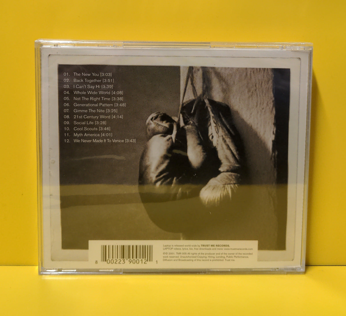Laptop - The Old Me Vs. The New You - 2001 - TMR005 New - Sealed - CDs