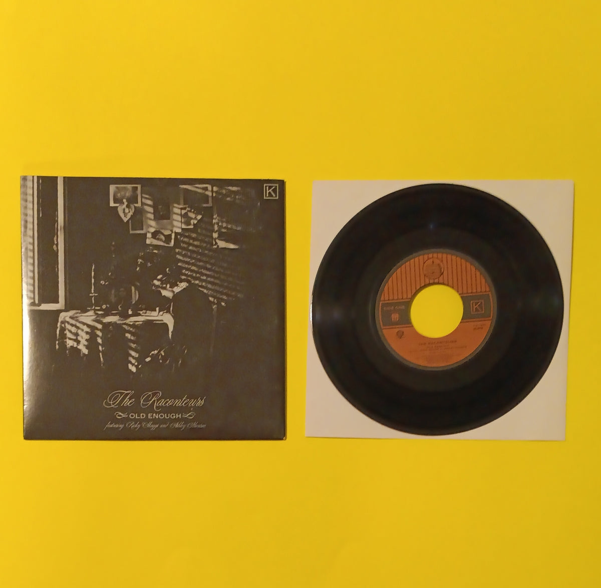 The Raconteurs - Old Enough - 2008 - 7-517202 Used - EX - 7" Vinyl