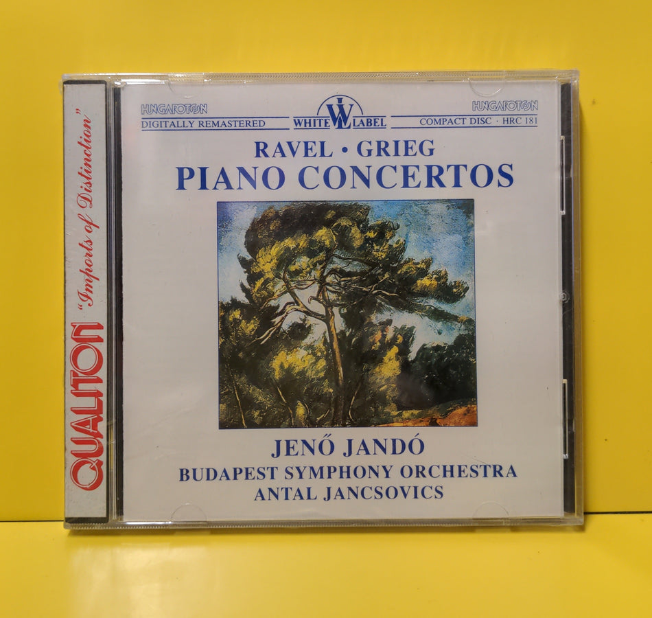 Ravel, Grieg, Jenő Jandó, Budapest Symphony Orchestra, Antal Jancsovics - Piano Concertos -  - HRC 181 New - Sealed - CDs