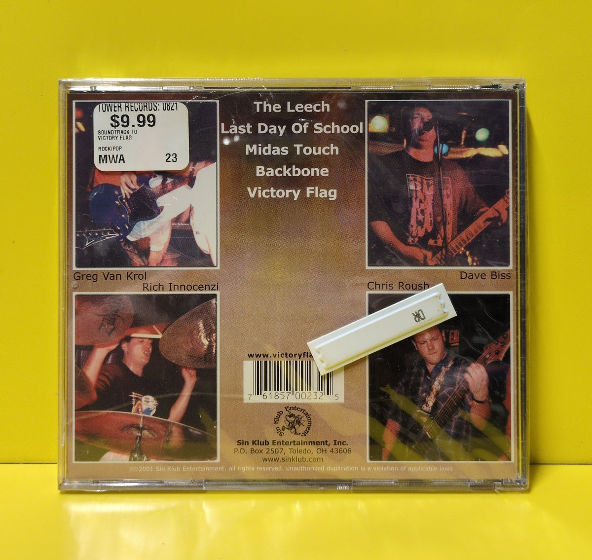 Victory Flag - The Soundtrack To Your Miserable Life - 2001 - SK023 New - Sealed - CDs